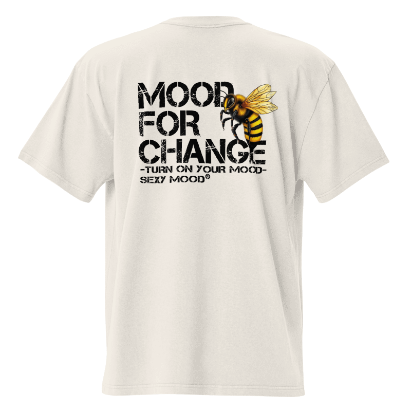 T-Shirt Mood for Change- 100% Cotone Bio-