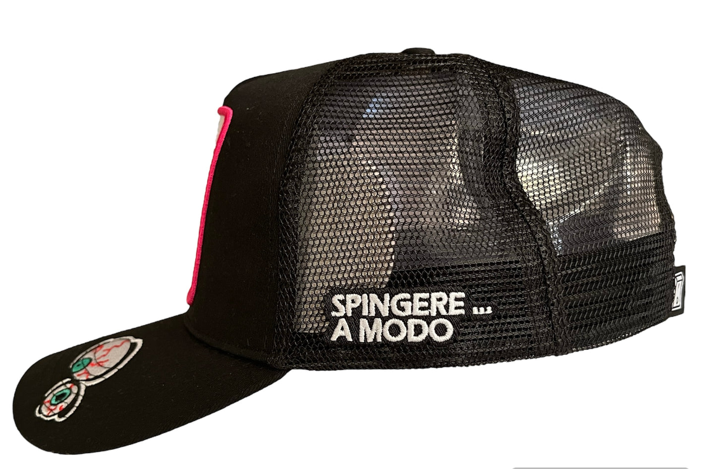 Cappello Trucker Pazza Team - Official- Black