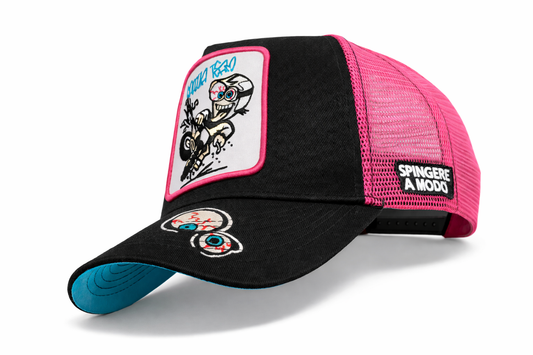 Cappello Trucker Pazza Team - Official- Pink