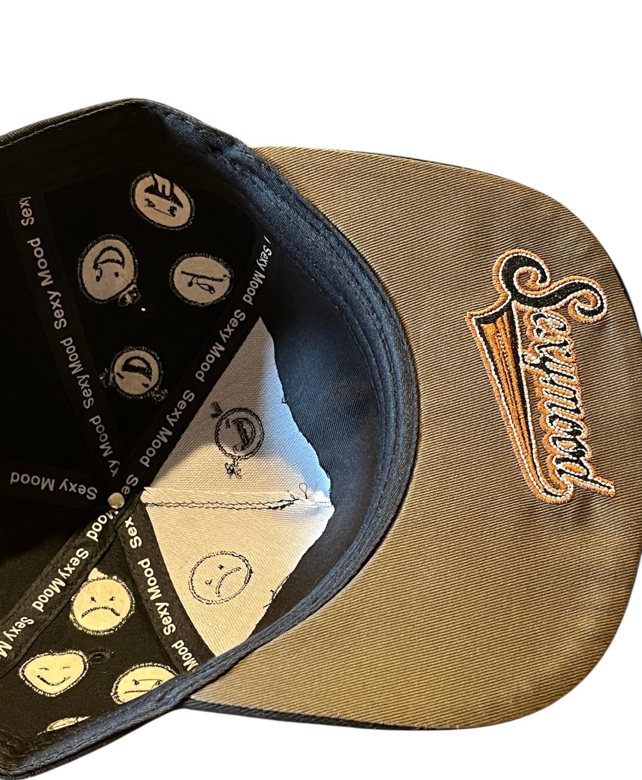 Cappello Snapback Nero con Emoji Ricamate – SexyMood