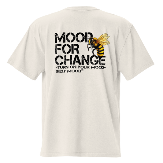 T-Shirt Mood for Change- 100% Cotone Bio-